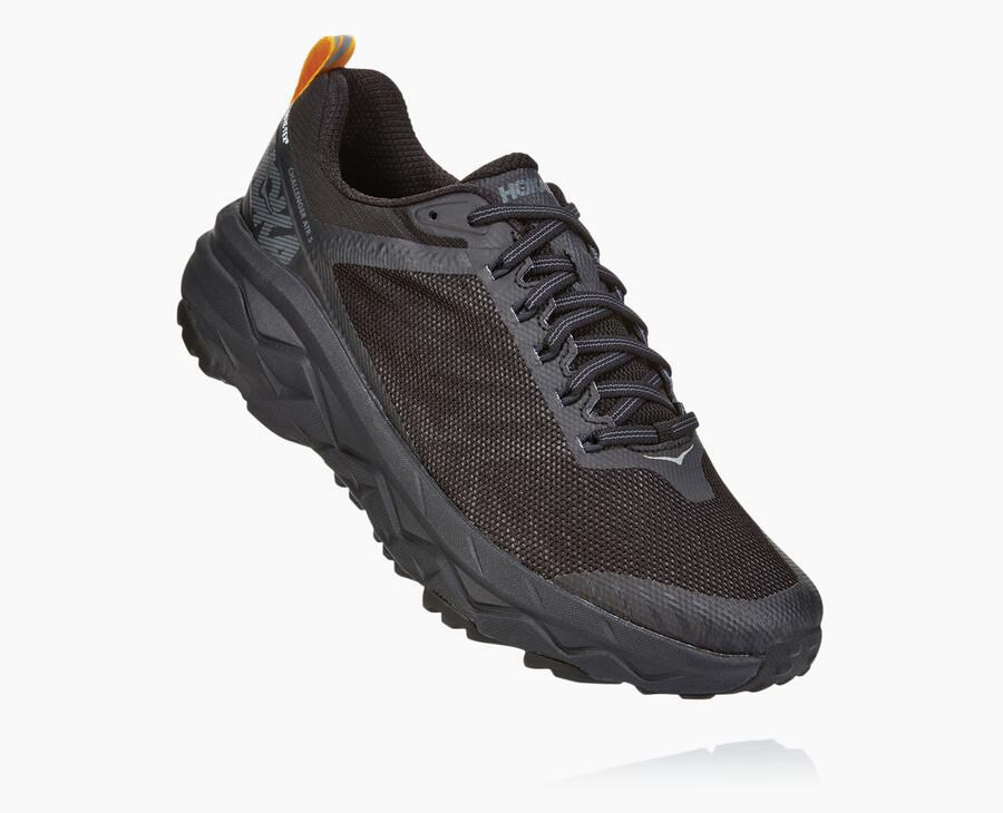 Hoka Australia One One Challenger ATR 5 GORE-TEX - Mens Trail Shoes Black - TIKRY-2170